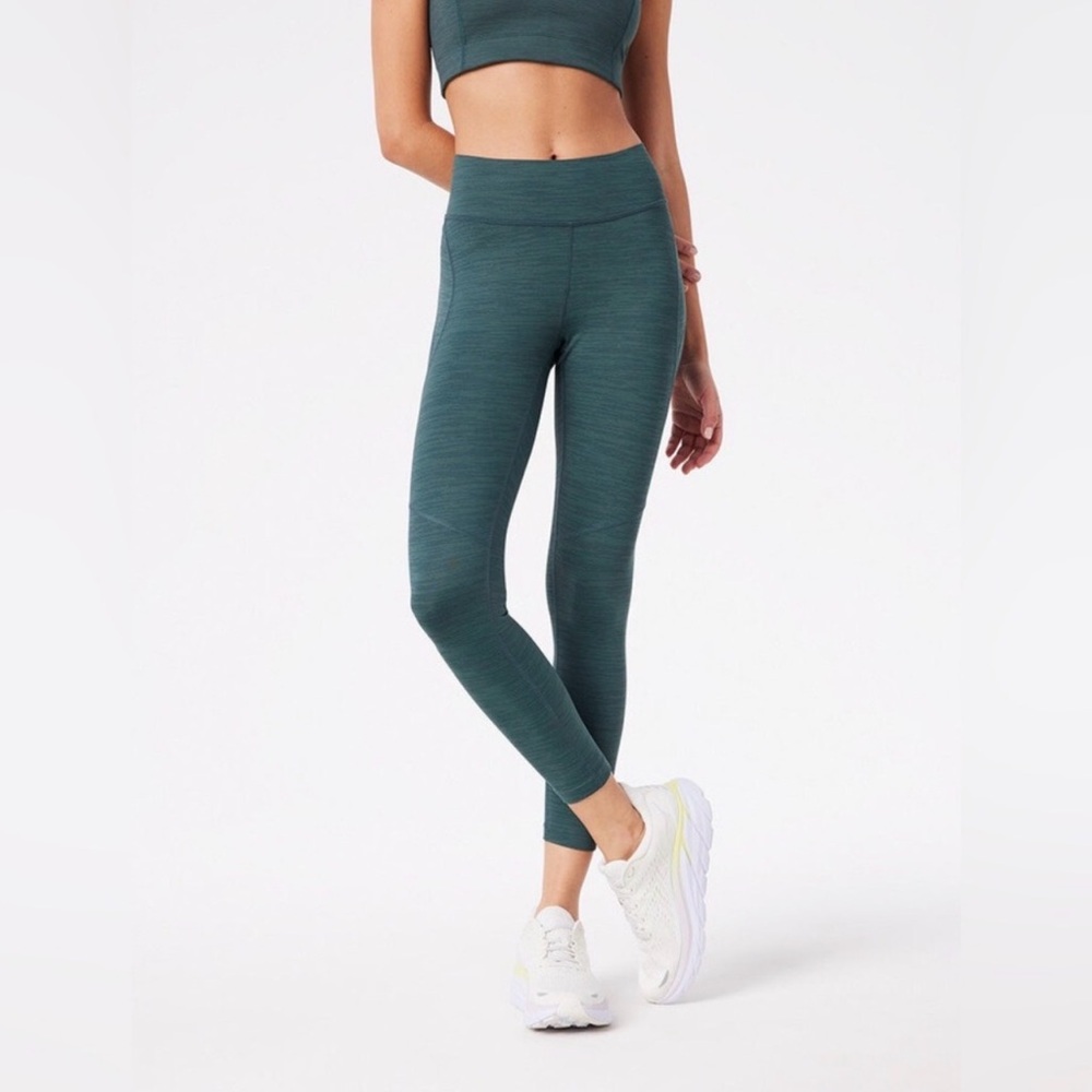 Outdoor Voices TechSweat Green Leggings